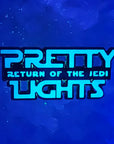 Return Of The Pretty Lights V5 Light Blue Dj Jedi Star Edm Wars Glow Enamel Pins Hat Pins Lapel Pin Brooch Badge Festival Pin