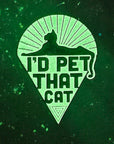 I'd Pet That Cat Grateful Shakedown Street Dead Jam Band Glow Enamel Pins Hat Pins Lapel Pin Brooch Badge Festival Pin