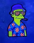 Hunter S Gonzo Thompson Simpson Edition Mashup Enamel Pins Hat Pins Lapel Pin Brooch Badge Festival Pin