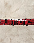 Subtronics Edm Bass Music DJ Red Enamel Pins Hat Pins Lapel Pin Brooch Badge Festival Pin