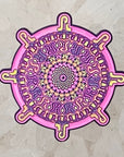 PL Mandala Portal Pretty Bass Lights Edm PLF Music DJ Enamel Pins Hat Pins Lapel Pin Brooch Badge Festival Pin