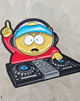 Dj Cartman Dubstep Fattie Edm South Music Park Enamel Pins Hat Pins Lapel Pin Brooch Badge Festival Pin