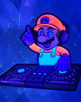 Super Dj Mario Dubstep Bros Edm Music Pintendo Enamel Pins Hat Pins Lapel Pin Brooch Badge Festival Pin