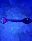 Moons Out Spoons Out Blue/Silver Mini Spoon Enamel Pins Hat Pins Lapel Pin Brooch Badge Festival Pin