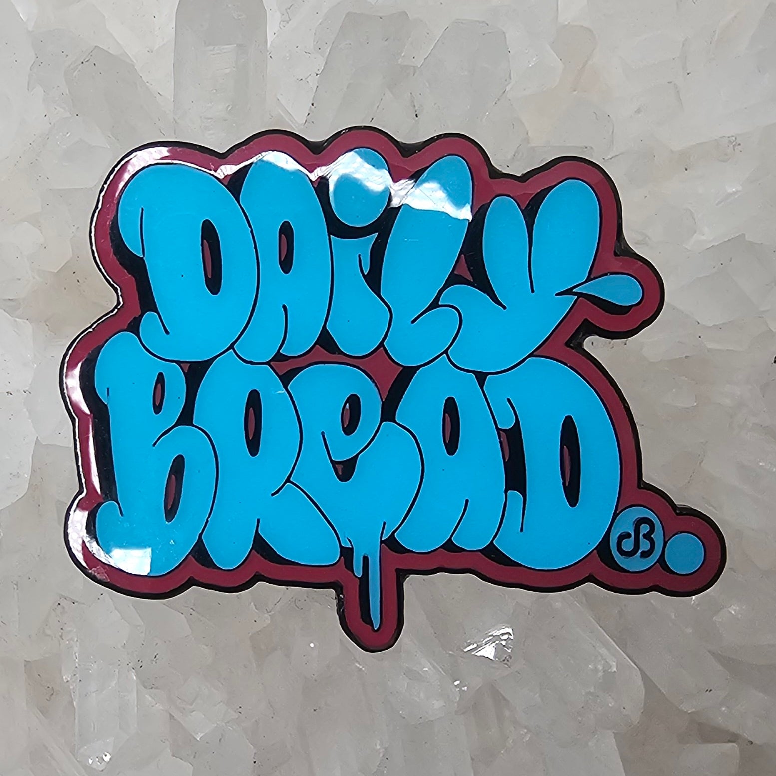 Daily Graffiti Bread V2 Edm Music DJ Enamel Pins Hat Pins Lapel Pin Brooch Badge Festival Pin
