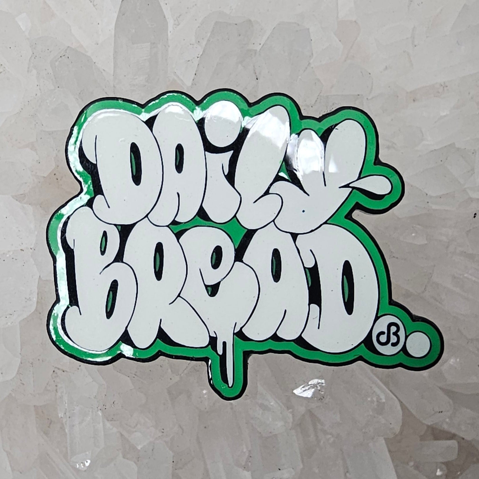 Daily Graffiti Bread V3 Edm Music DJ Enamel Pins Hat Pins Lapel Pin Brooch Badge Festival Pin