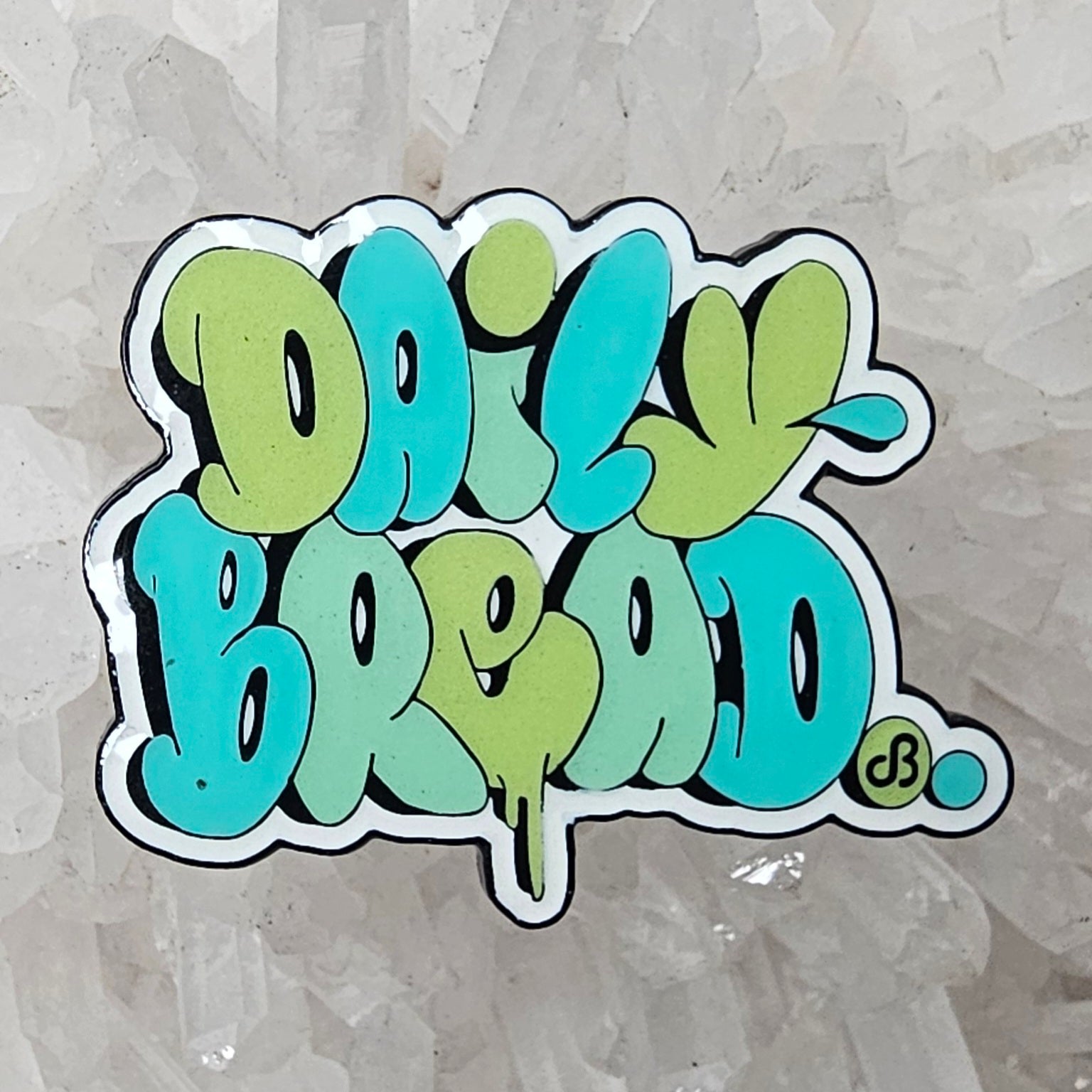 Daily Graffiti Bread V4 Edm Music DJ Enamel Pins Hat Pins Lapel Pin Brooch Badge Festival Pin