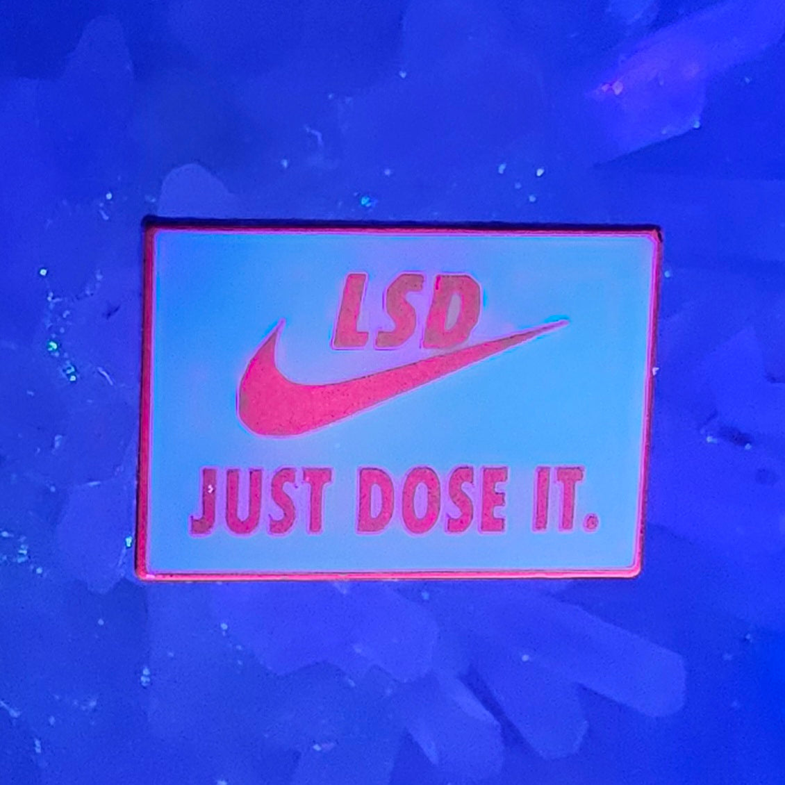 Just Dose It V1 Lsd Psychedelic Acid Enamel Pins Hat Pins Lapel Pin Brooch Badge Festival Pin