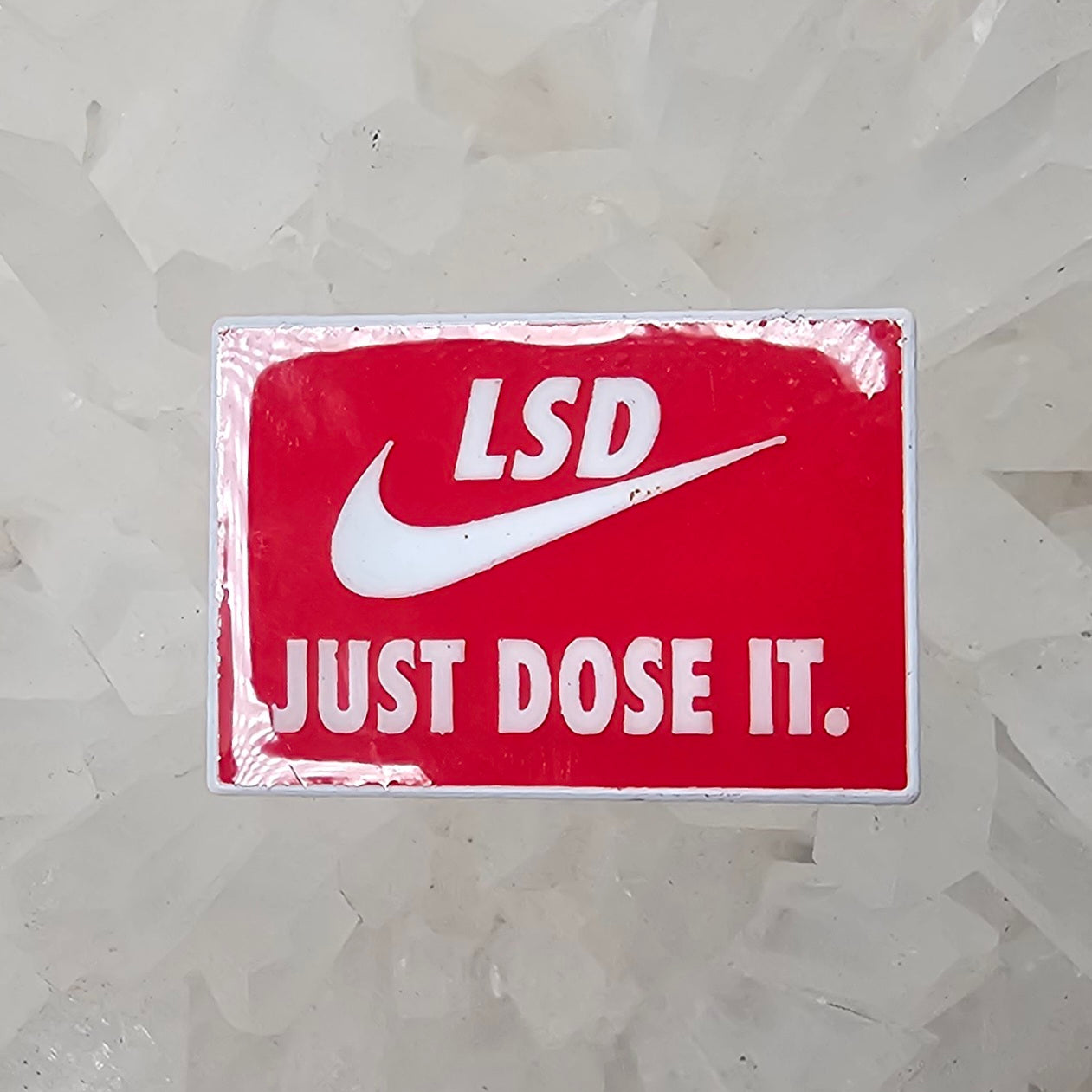 Just Dose It V2 Lsd Psychedelic Acid Enamel Pins Hat Pins Lapel Pin Brooch Badge Festival Pin
