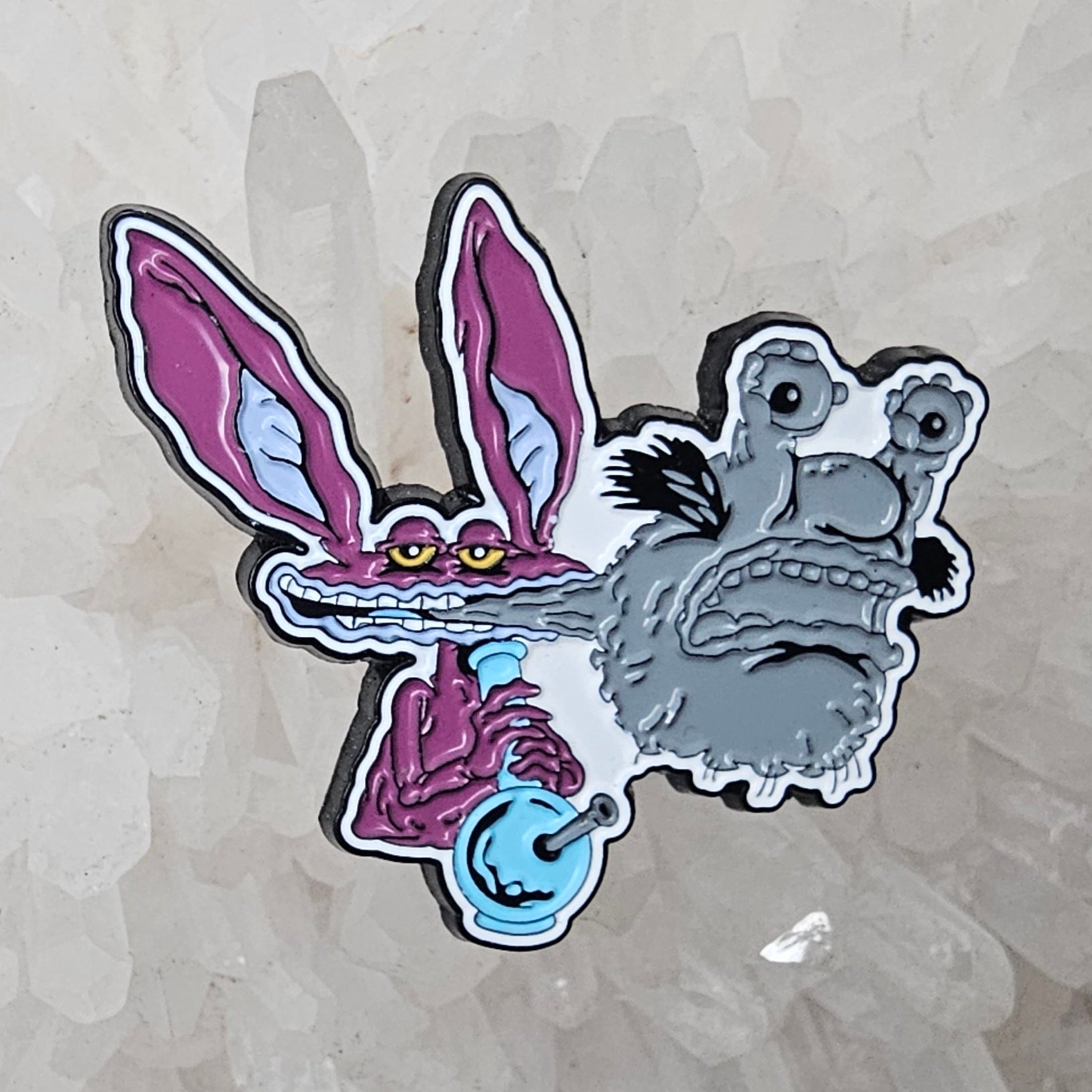 Aaah Weed Monsters Real Stoned 90s Cartoon Enamel Pins Hat Pins Lapel Pin Brooch Badge Festival Pin