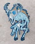 Demonic Wendigo V4 Ice Edition Psychedelic Monster Art Mythical Creature Enamel Pins Hat Pins Lapel Pin Brooch Badge Festival Pin