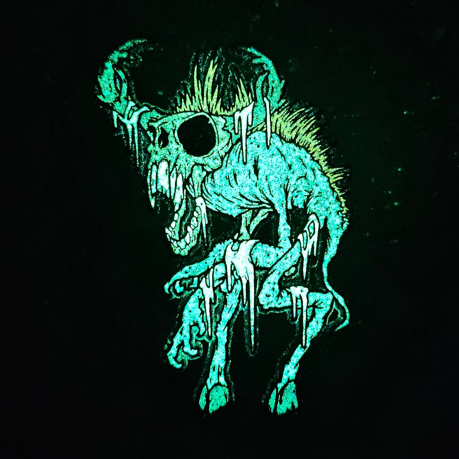 Demonic Wendigo V4 Ice Edition Psychedelic Monster Art Mythical Creature Enamel Pins Hat Pins Lapel Pin Brooch Badge Festival Pin