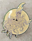 Spectral Space Squid V1 Attack Space Ship Psychedelic Art Enamel Pins Hat Pins Lapel Pin Brooch Badge Festival Pin