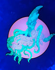 Spectral Space Squid V3 Attack Space Ship Psychedelic Art Enamel Pins Hat Pins Lapel Pin Brooch Badge Festival Pin