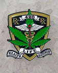 420 Life Health Happiness Weed Cannabis Medical Marijuana Enamel Pins Hat Pins Lapel Pin Brooch Badge Festival Pin