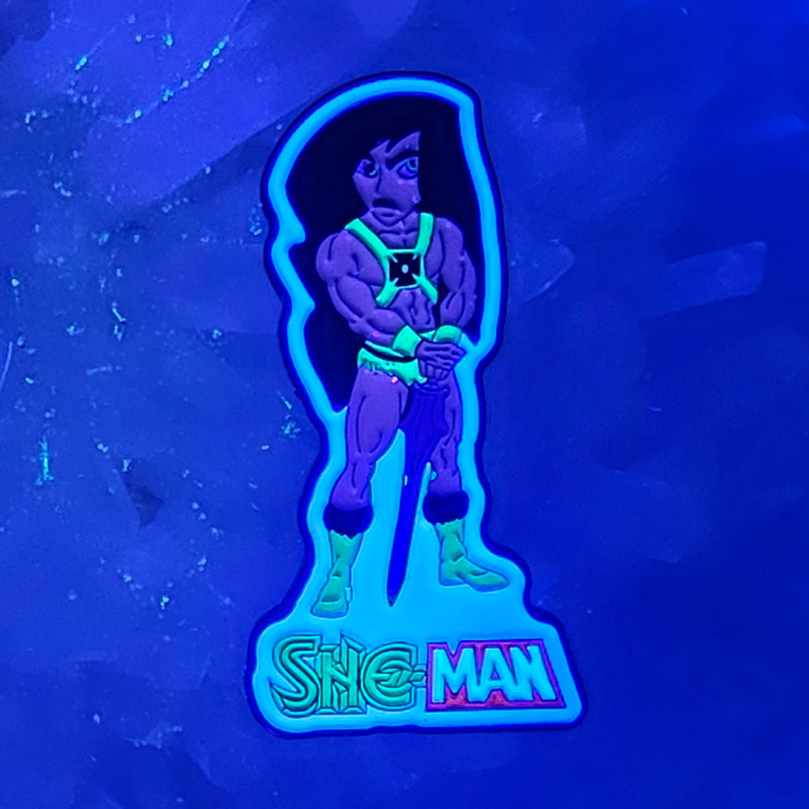 She-Man Shego He Man Kim Cartoon Possible Mashup Enamel Pins Hat Pins Lapel Pin Brooch Badge Festival Pin