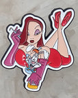 Dab Time Jessica Rabbit Hash Oil Queen Enamel Pins Hat Pins Lapel Pin Brooch Badge Festival Pin