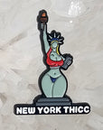 New York Thicc Statue Of Liberty Sexy Erotic Enamel Pins Hat Pins Lapel Pin Brooch Badge Festival Pin