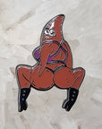 Patrick Twerk Star Sexy Sponge Erotic Bob Enamel Pins Hat Pins Lapel Pin Brooch Badge Festival Pin