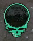 And Like The Wind You Go Stealie NFA Dancing Bear Skeleton Glow Enamel Pins Hat Pins Lapel Pin Brooch Badge Festival Pin
