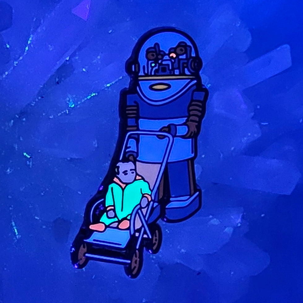 Robotic Future Robot Baby Enamel Pins Hat Pins Lapel Pin Brooch Badge Festival Pin