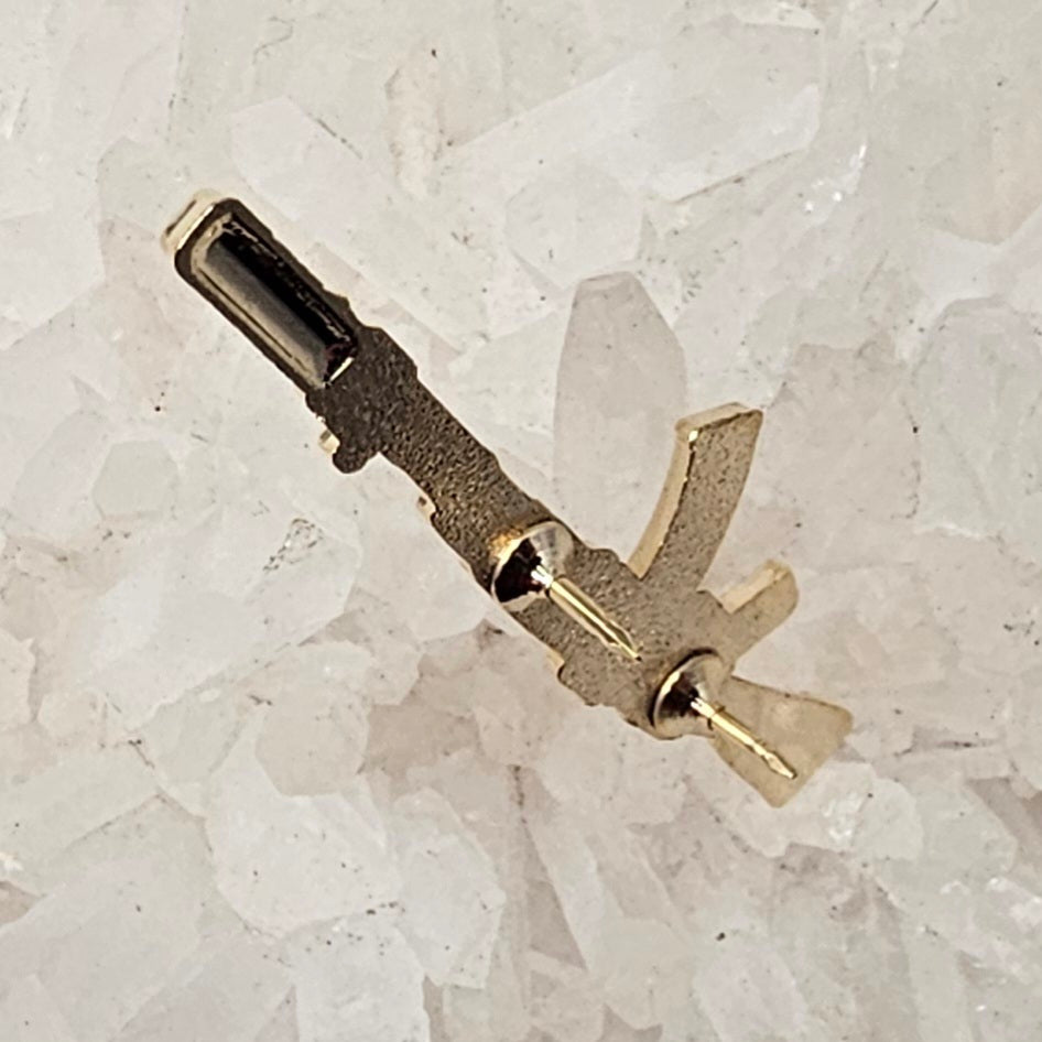 Silencer Ak47 Assault Rifle Gun Hidden Mini Spoon V1 Enamel Pins Hat Pins Lapel Pin Brooch Badge Festival Pin