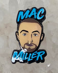 Mac Hip Hop Miller V2 Rap Music Glow Enamel Pins Hat Pins Lapel Pin Brooch Badge Festival Pin