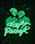Daft Edm Punk Techno Music Raver V2 Glow Enamel Pins Hat Pins Lapel Pin Brooch Badge Festival Pin
