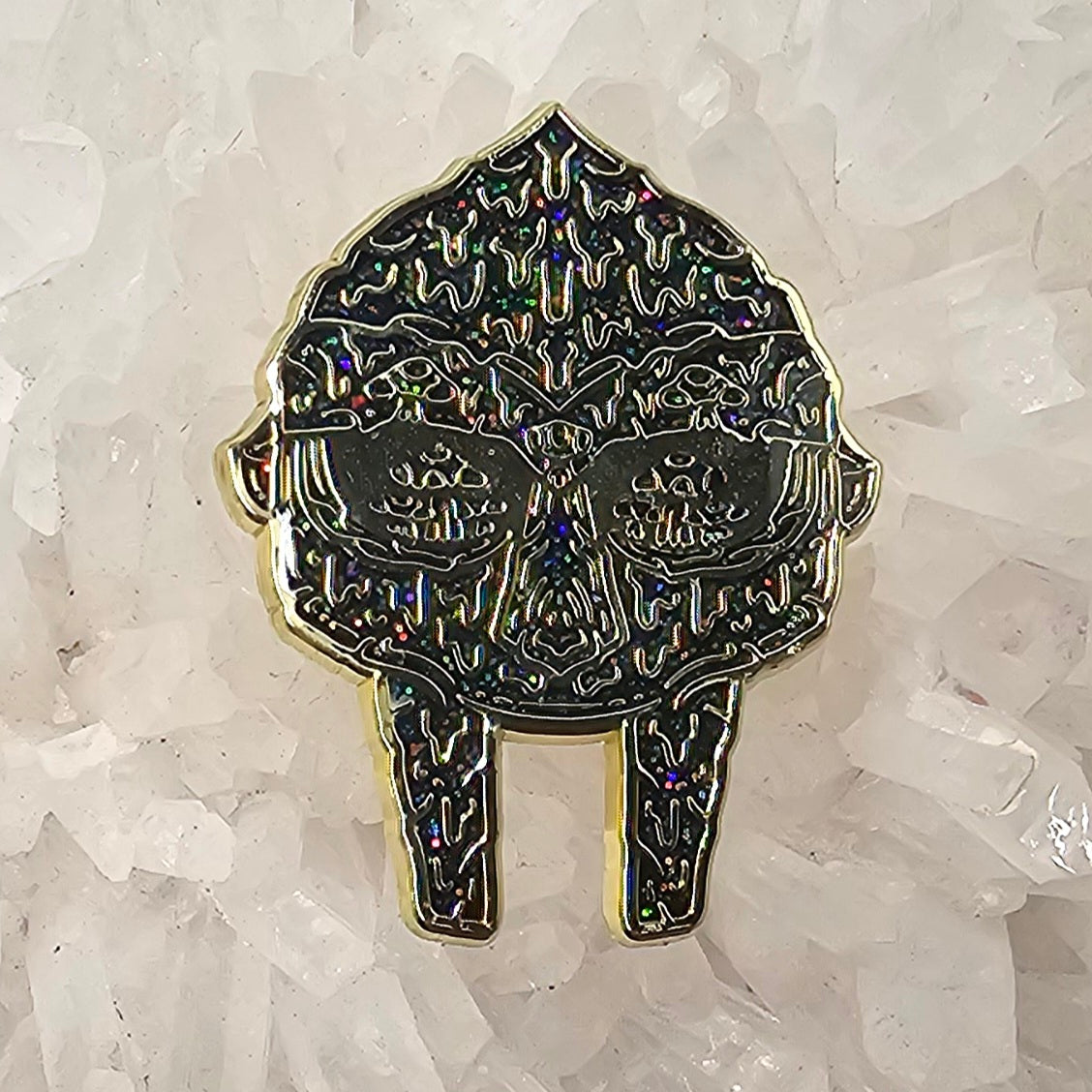 MF Rap Doom Mushroom Mask Melt Enamel Pins Hat Pins Lapel Pin Brooch Badge Festival Pin