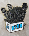 BYOB System Of A Beer Down Metal Rock Music V3 Enamel Pins Hat Pins Lapel Pin Brooch Badge Festival Pin