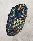 Space City Wubfest Houston Texas Edm Dubstep Bass Music 3D Enamel Pins Hat Pins Lapel Pin Brooch Badge Festival Pin