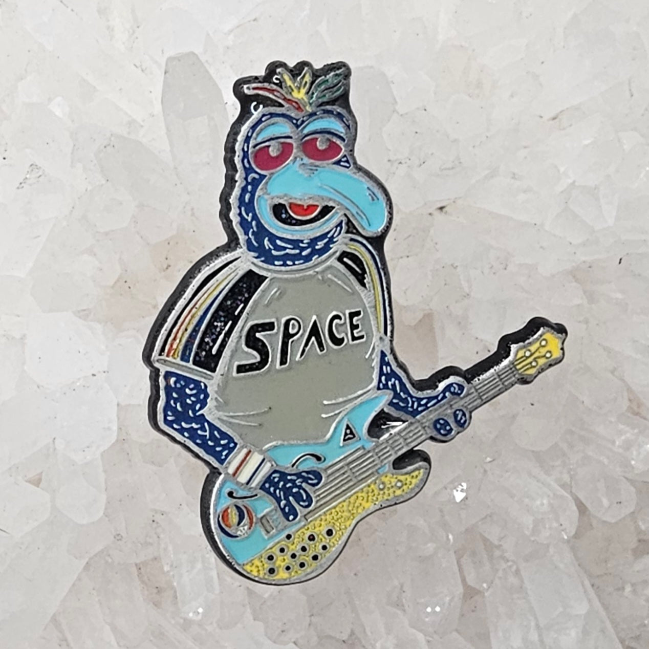 Shredding Gonzo Grateful Guitar God Dead Lot Glow Enamel Pins Hat Pins Lapel Pin Brooch Badge Festival Pin