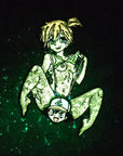 Pussymon Kinky Gym Leader Twisty Misty & Ash Poke Mon Video Game Kinked Sexy Spinner Glow Enamel Pins Hat Pins Lapel Pin Brooch Badge Festival Pin