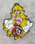 10 Pack - Peaches & Cream Mario Video Game Kinked Princess Sexy Peach Wholesale Spinner Glow Enamel Pins Bulk Hat Pins Lapel Pin Brooch Badge Festival Pin