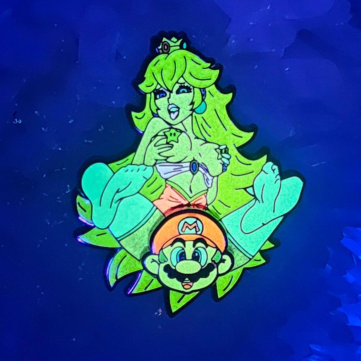 10 Pack - Peaches &amp; Cream Mario Video Game Kinked Princess Sexy Peach Wholesale Spinner Glow Enamel Pins Bulk Hat Pins Lapel Pin Brooch Badge Festival Pin