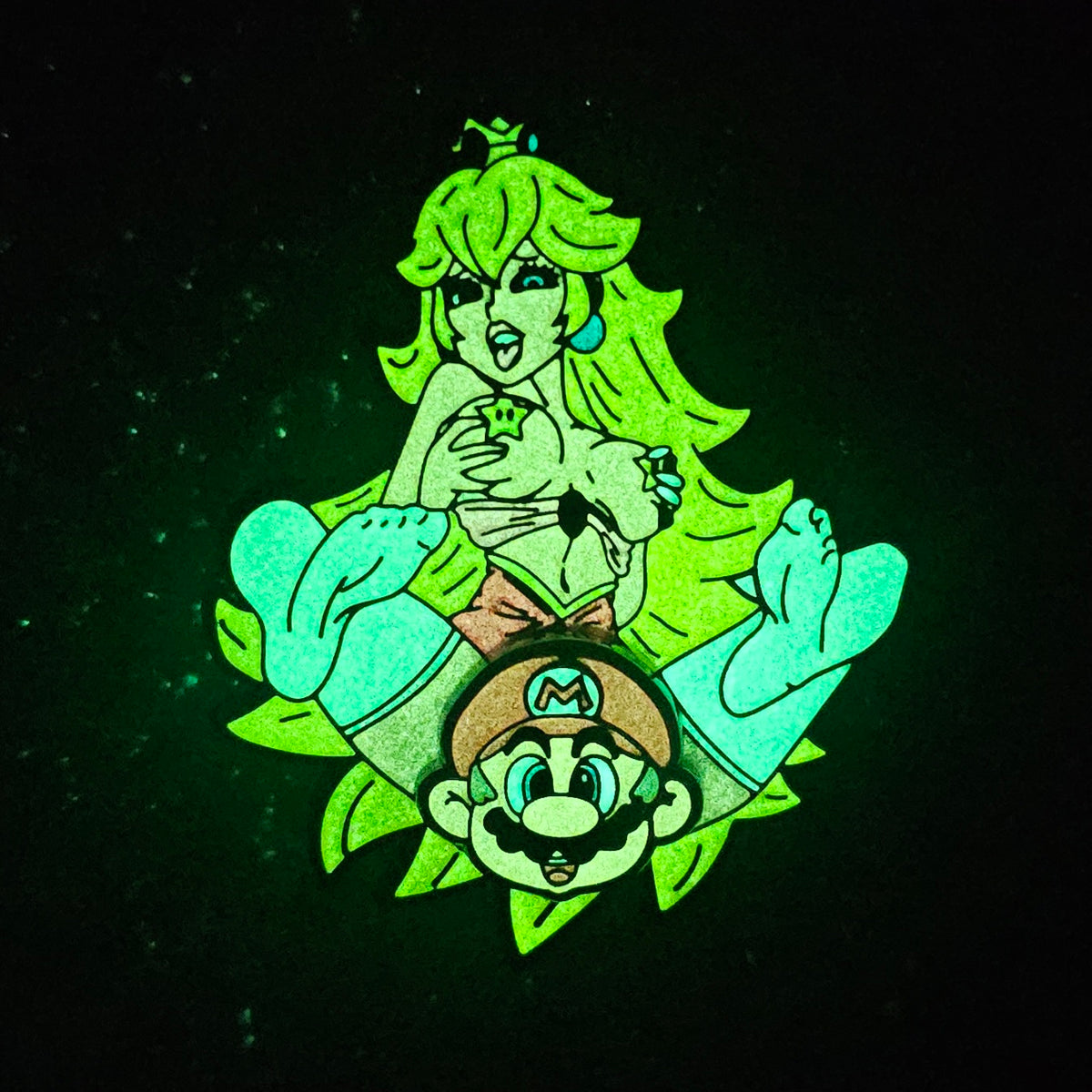 5 Pack - Peaches &amp; Cream Mario Video Game Kinked Princess Sexy Peach Wholesale Spinner Glow Enamel Pins Bulk Hat Pins Lapel Pin Brooch Badge Festival Pin
