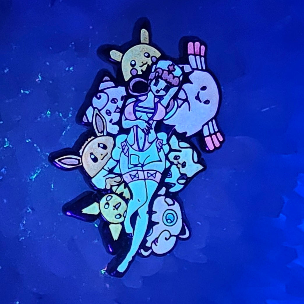 10 Pack - Kinked Nurse Joy Squishmello Pokeball Sexy Erotic Kinky Cartoon Wholesale Glow Enamel Pins Bulk Hat Pins Lapel Pin Brooch Badge Festival Pin