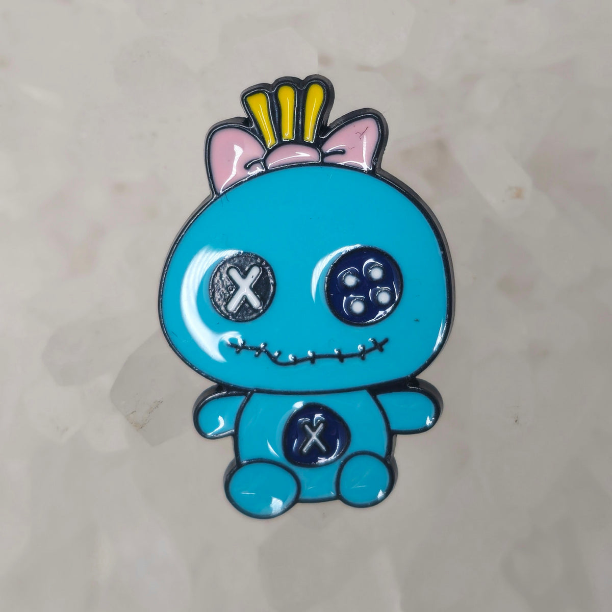 Stitch Voodoo Doll V1 90s Cartoon Enamel Pins Hat Pins Lapel Pin Brooch Badge Festival Pin