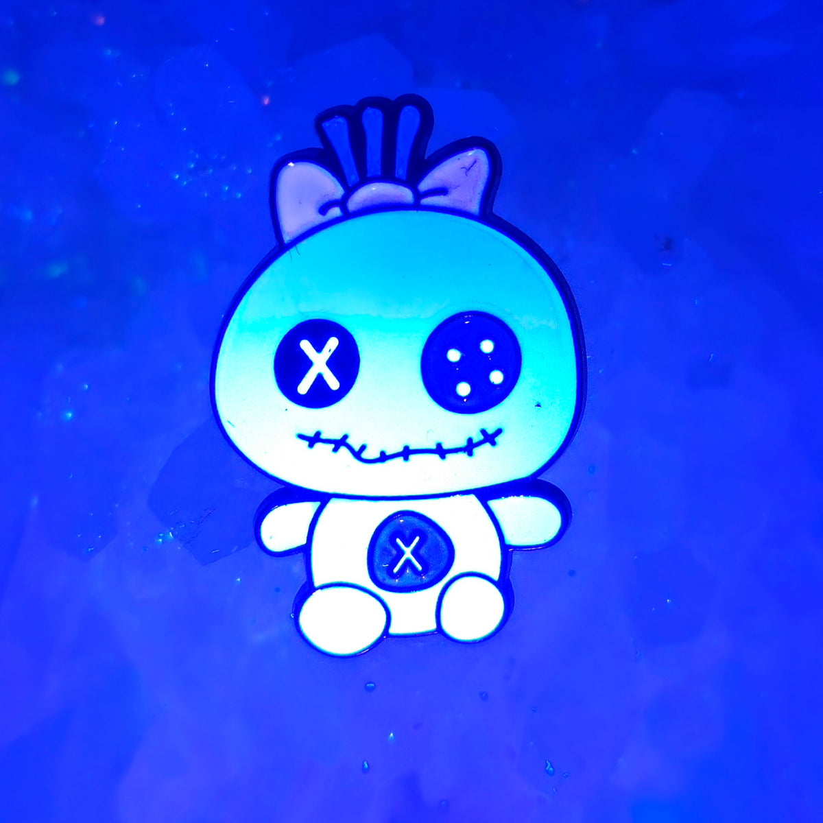 Stitch Voodoo Doll V1 90s Cartoon Enamel Pins Hat Pins Lapel Pin Brooch Badge Festival Pin