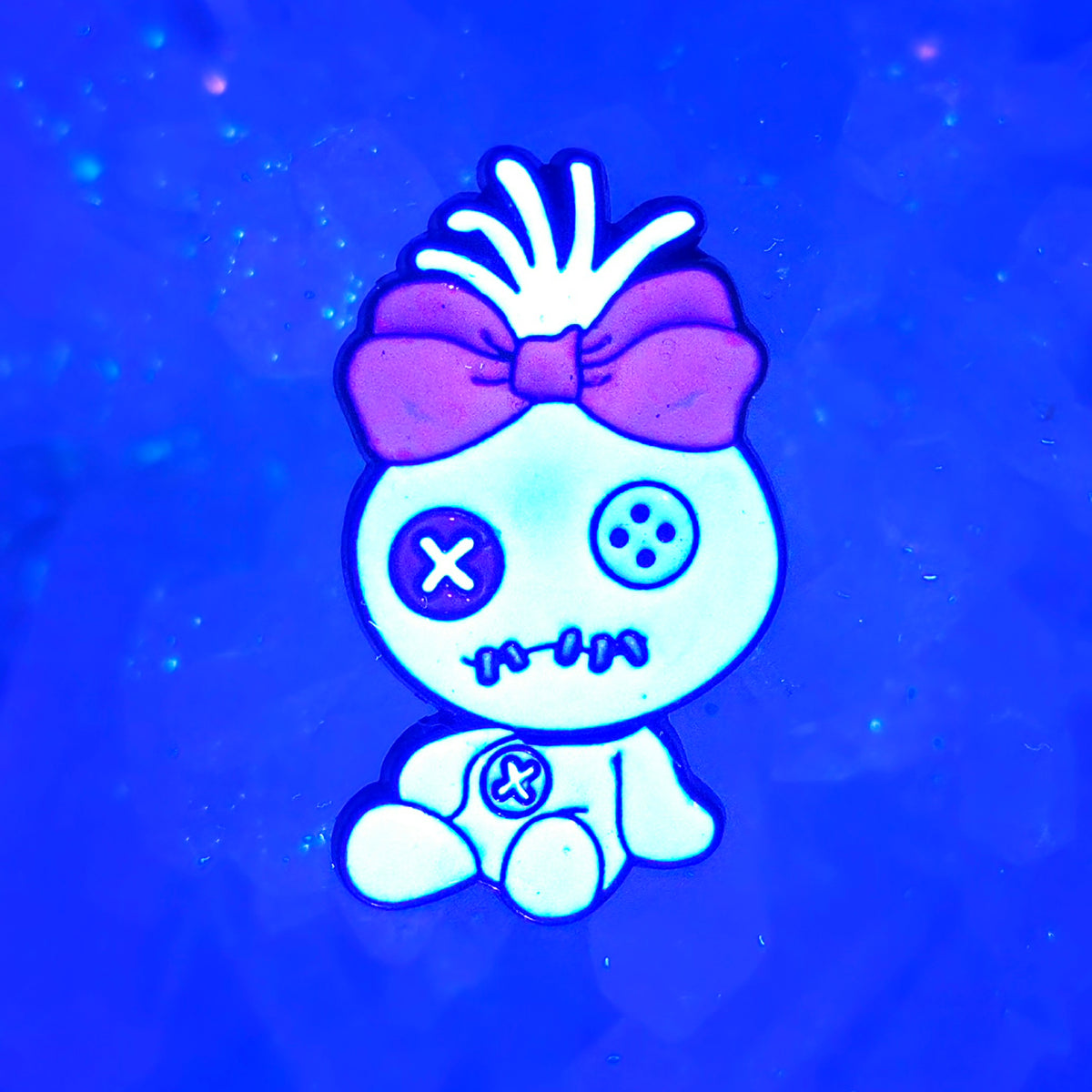 Stitch Voodoo Doll V2 90s Cartoon Enamel Pins Hat Pins Lapel Pin Brooch Badge Festival Pin