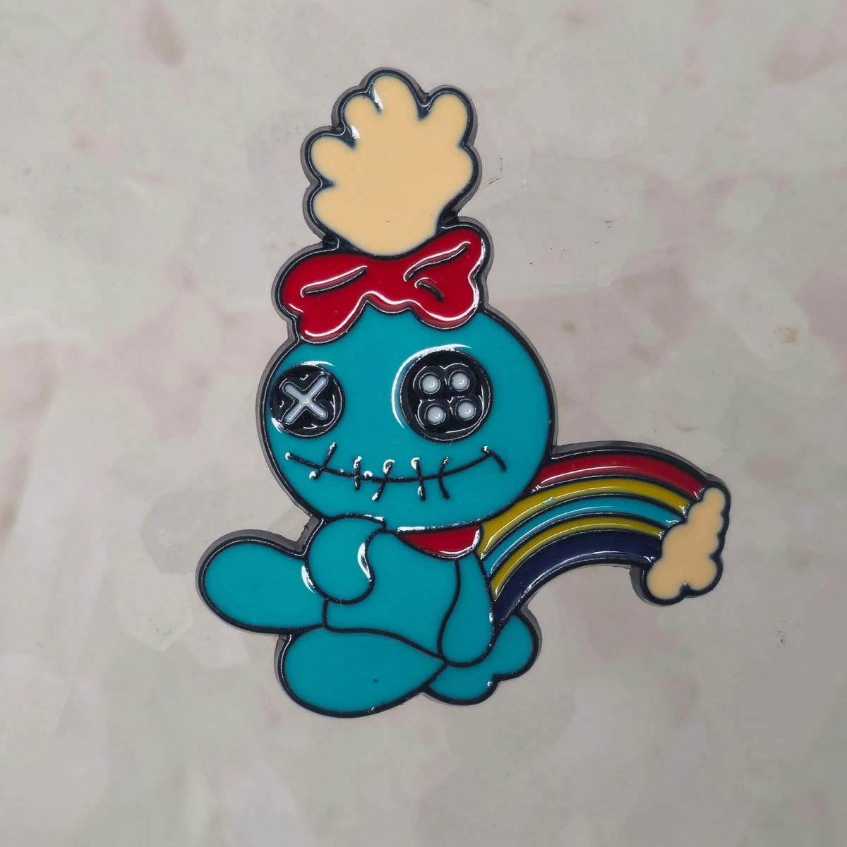 Stitch Voodoo Doll V3 90s Cartoon Enamel Pins Hat Pins Lapel Pin Brooch Badge Festival Pin