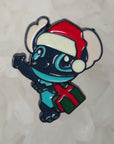 Santa Stitch Christmas 90s Cartoon Enamel Pins Hat Pins Lapel Pin Brooch Badge Festival Pin