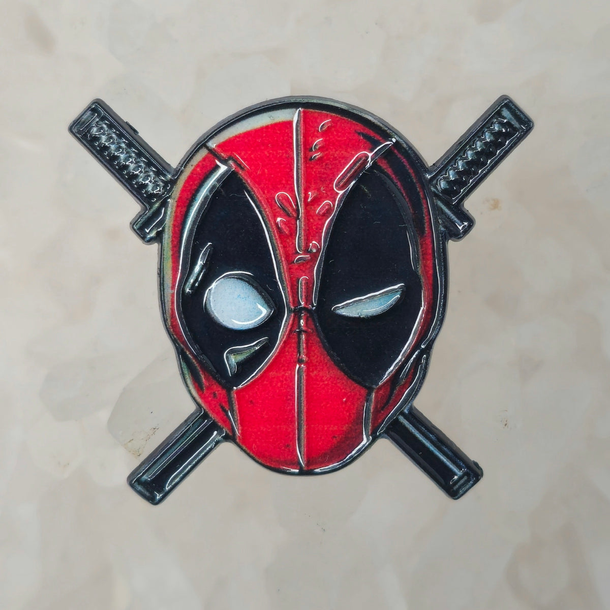 Deadpool Swords Comic Book Enamel Pins Hat Pins Lapel Pin Brooch Badge Festival Pin
