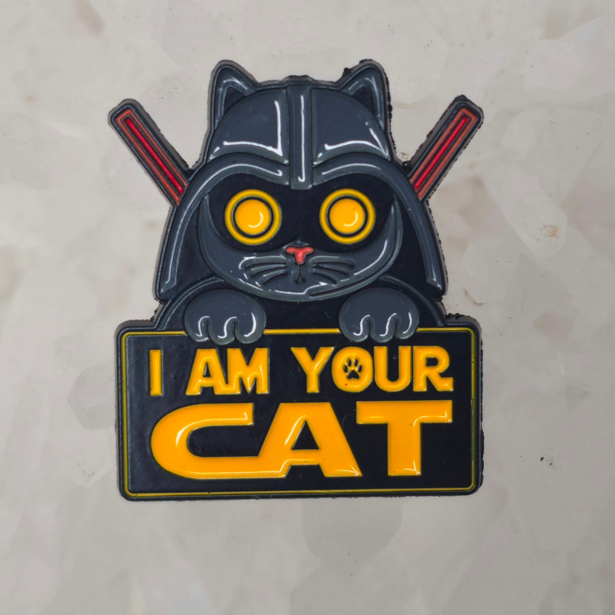 I Am Your Cat Darth Vader Star Sci Fi Wars Enamel Pins Hat Pins Lapel Pin Brooch Badge Festival Pin