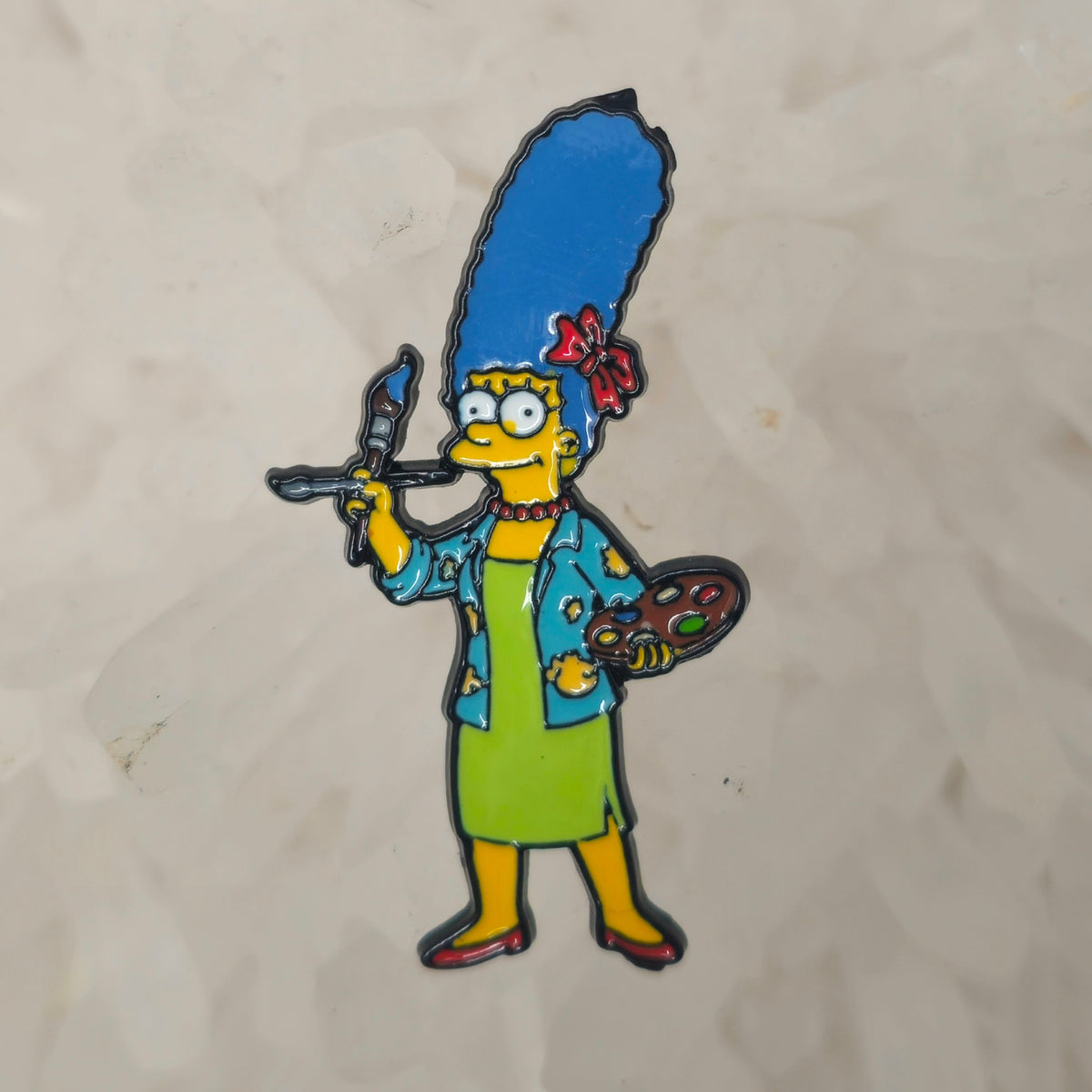 Artist Marg Simpsons Cartoon Enamel Pins Hat Pins Lapel Pin Brooch Badge Festival Pin