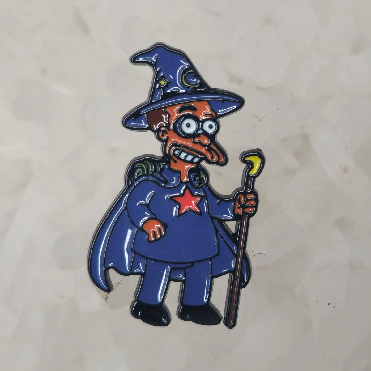 Simpsons Wizard Cartoon Enamel Pins Hat Pins Lapel Pin Brooch Badge Festival Pin