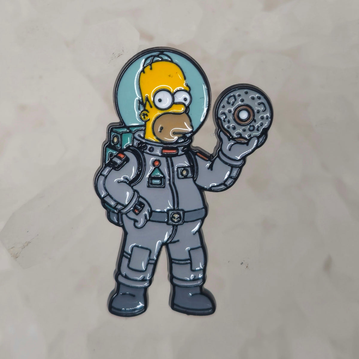 Space Homer Astronaut Simpsons Cartoon Enamel Pins Hat Pins Lapel Pin Brooch Badge Festival Pin