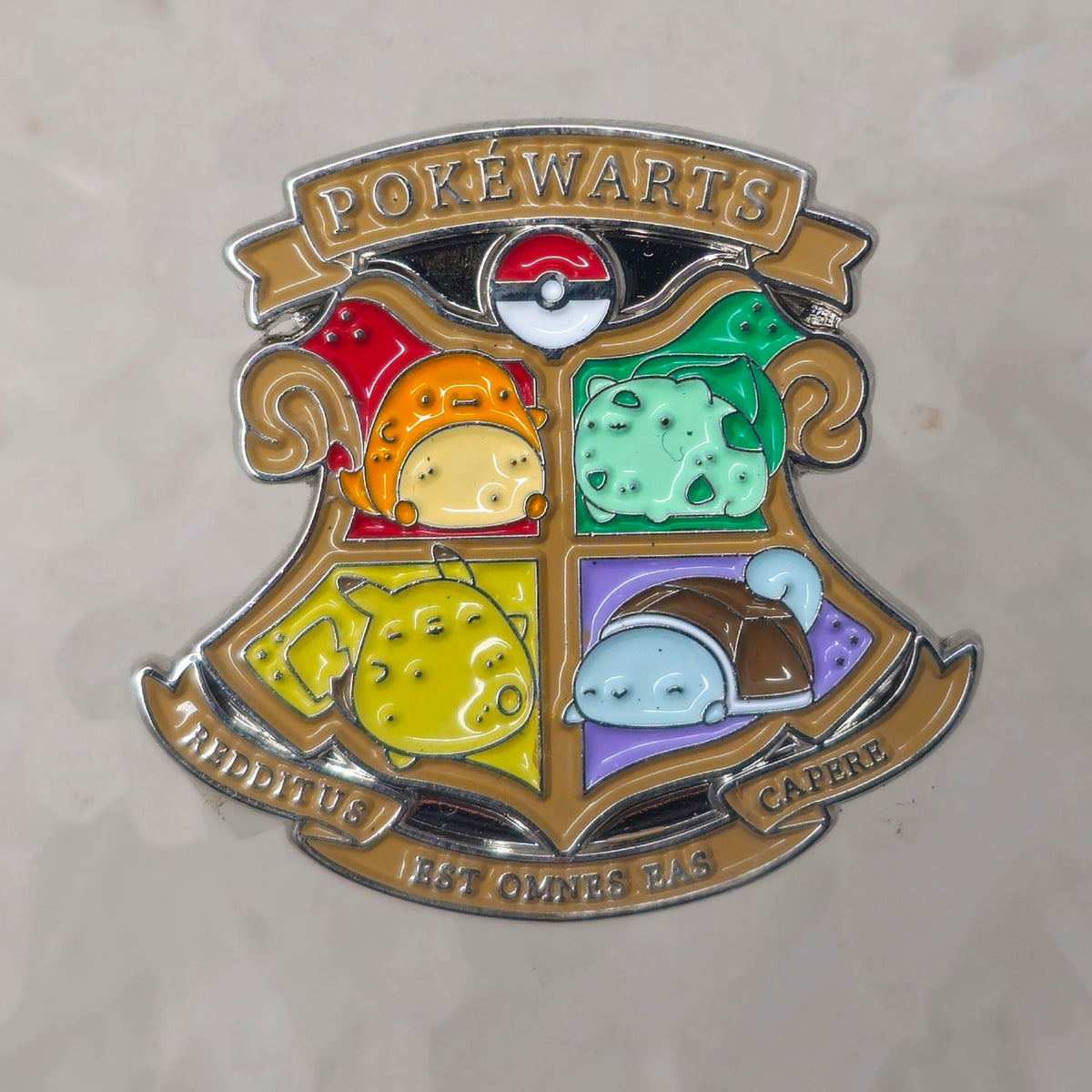 Pokewarts Harry Pokeball Potter Enamel Pins Hat Pins Lapel Pin Brooch Badge Festival Pin