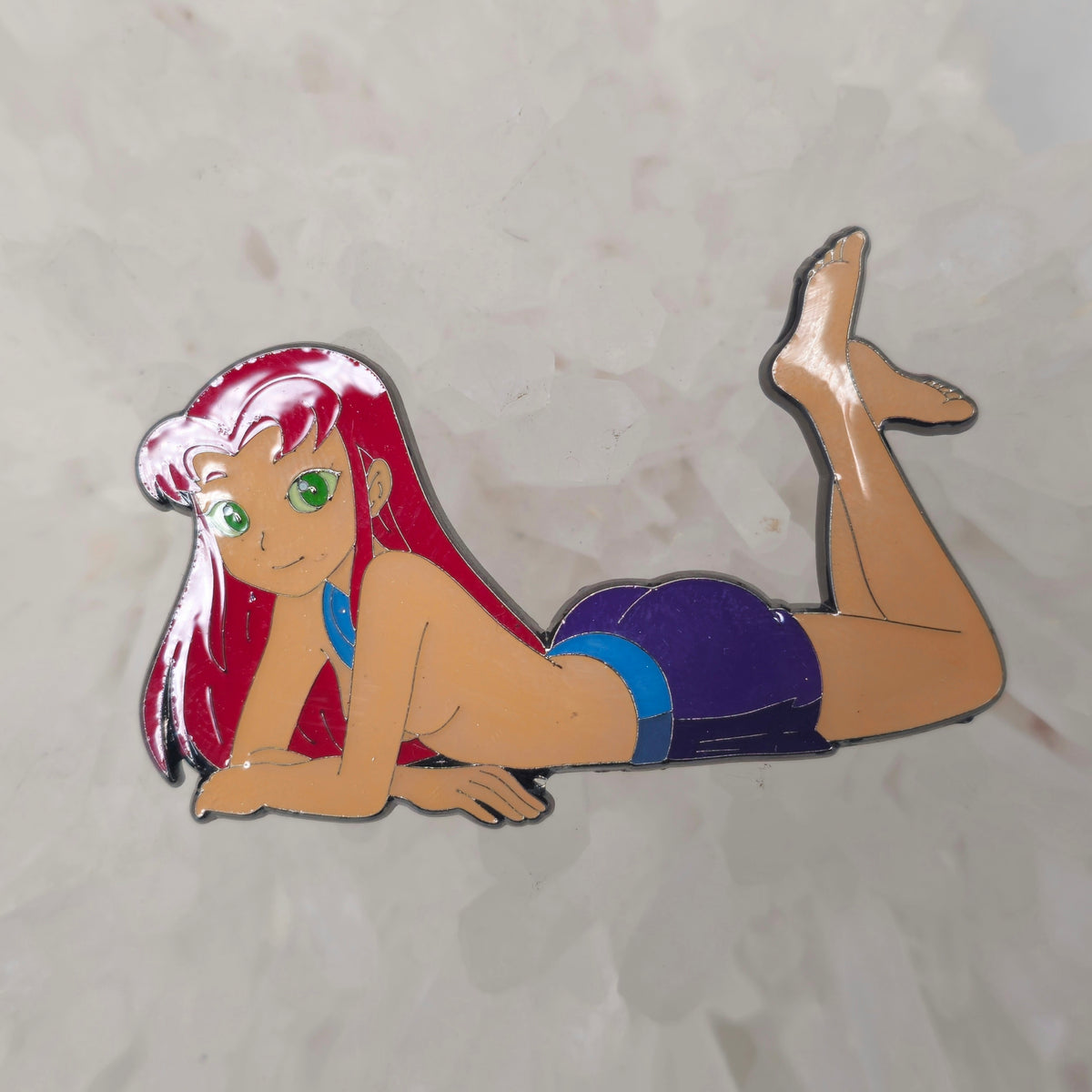 Slutty Starfire Teen Comic Book Titans Enamel Pins Hat Pins Lapel Pin Brooch Badge Festival Pin