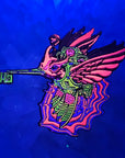 Android Humming Bird Skeleton Key Psychedelic Art V4 Enamel Pins Hat Pins Lapel Pin Brooch Badge Festival Pin